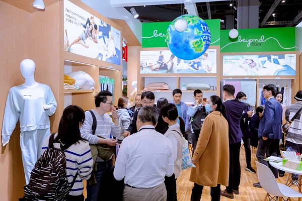 蘭精攜新品亮相2023intertextile家紡展！聯(lián)手8家供應(yīng)鏈伙伴開(kāi)啟一場(chǎng)零碳之旅