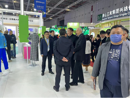 十九家石家莊市紡企亮相國家會展中心 共赴中紡聯(lián)2023春季聯(lián)展