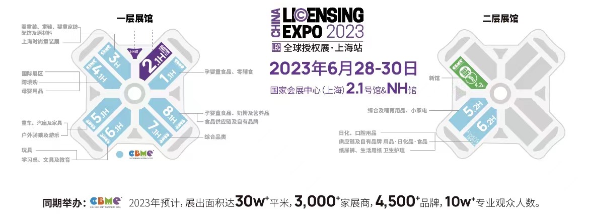 一年一度授權(quán)行業(yè)盛會，與2023全球授權(quán)展&middot;上海站（LEC）相約6月魔都上海！