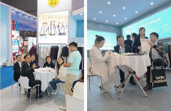 得力隆紡織盛裝參加2023ISUE，再獲殊榮