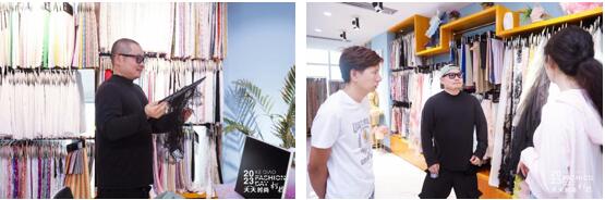 精準(zhǔn)對(duì)接，暢談合作！經(jīng)緯大師梁宇走進(jìn)柯橋面料企業(yè)