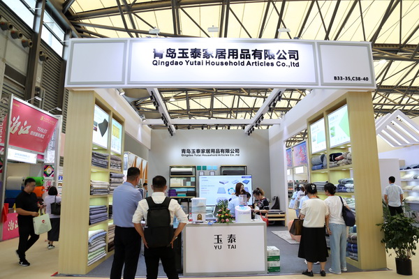 山東292家企業(yè)齊聚31屆華交會，青島家紡展團(tuán)大放異彩