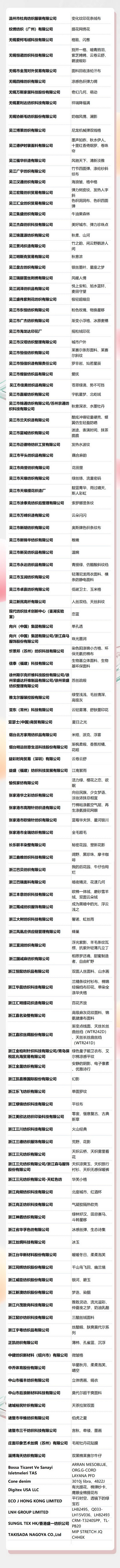 重磅揭曉！第50屆（2024/25秋冬）中國流行面料入圍評審獲獎名單公布！