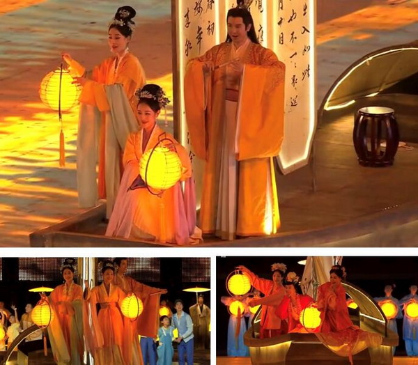 揭秘，亞運(yùn)會開幕式服裝出處在這，楚艷水墨入詩畫