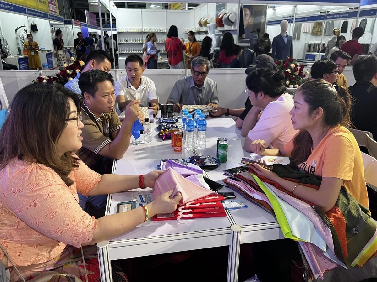 共創(chuàng)中緬紡織新時代，2023年浙江國際貿(mào)易（緬甸）展覽會圓滿收官