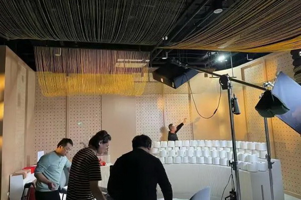 溯源優(yōu)質(zhì)紗線，東方甄選與德州華源雙向甄選