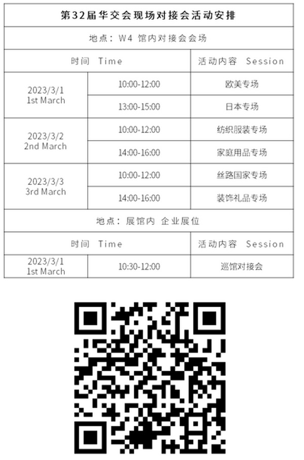 干貨來了，第32屆華交會(huì)現(xiàn)場(chǎng)對(duì)接會(huì)采購(gòu)清單完整版
