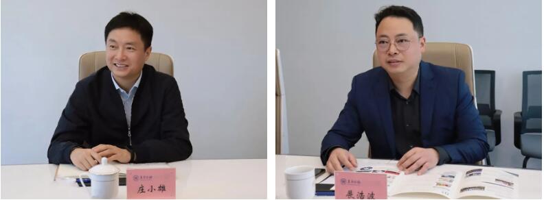 通用技術(shù)集團副總工程師莊小雄一行到訪集萃纖維研究所