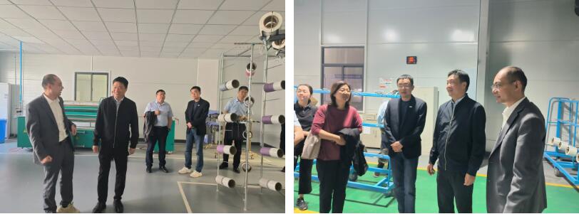 通用技術(shù)集團副總工程師莊小雄一行到訪集萃纖維研究所