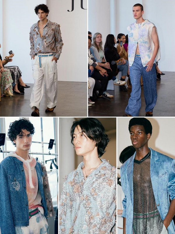 玖姿JUZUI創(chuàng)意總監(jiān)王陶2025春夏紐約時(shí)裝周&ldquo;盛開(kāi)&rdquo;花樣新中式