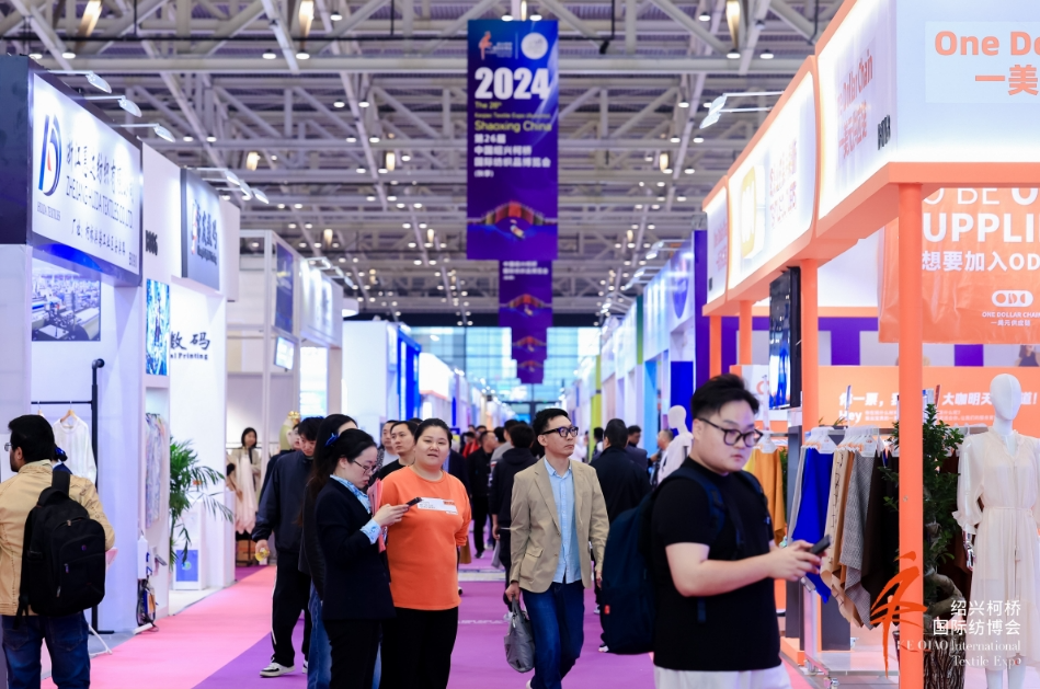 十余場(chǎng)主題發(fā)布，掀起紡博會(huì)時(shí)尚熱潮！?2024柯橋秋季國(guó)際紡博會(huì)創(chuàng)意時(shí)尚秀精彩綻放