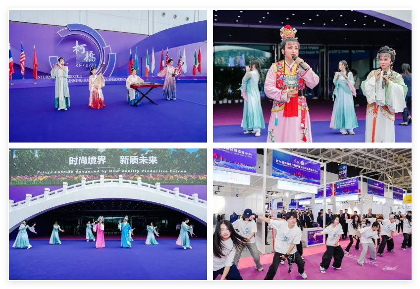 十余場(chǎng)主題發(fā)布，掀起紡博會(huì)時(shí)尚熱潮！?2024柯橋秋季國(guó)際紡博會(huì)創(chuàng)意時(shí)尚秀精彩綻放