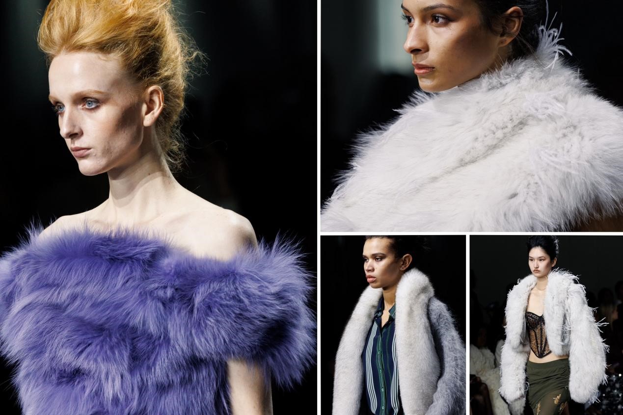  攜手玖姿JUZUI創(chuàng)意總監(jiān)王陶Taoray Wang 老錢皮草紐約時(shí)裝周成新貴