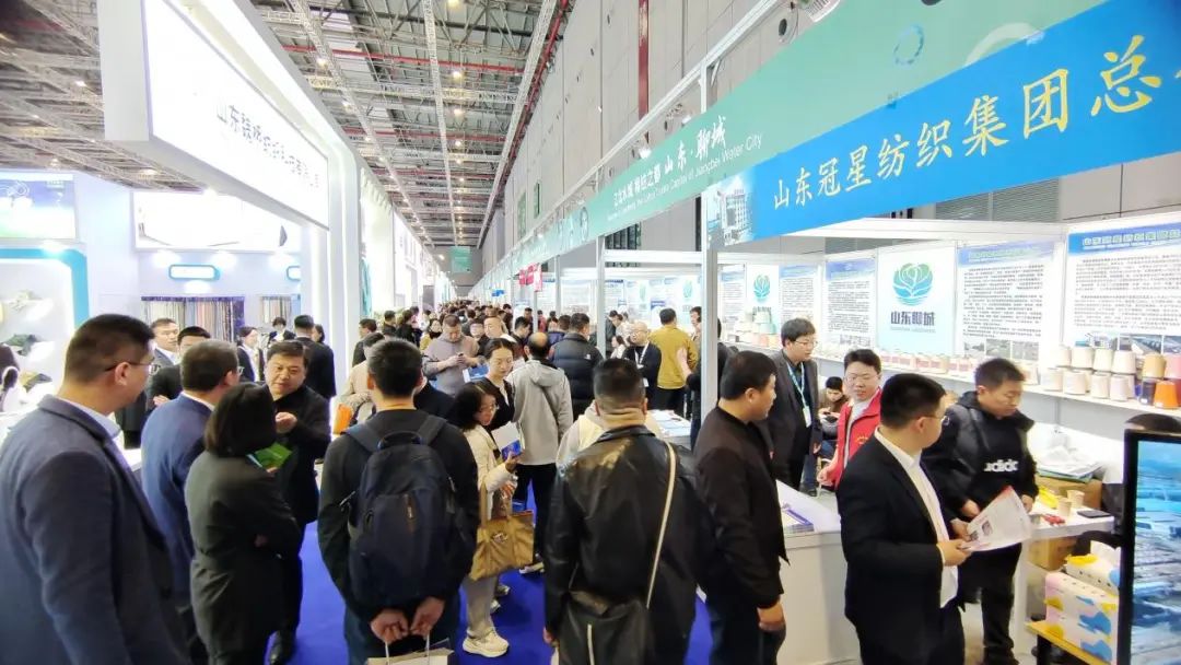 實力&ldquo;圈粉&rdquo;，盡展產(chǎn)業(yè)新風貌！山東聊城展團首次亮相2025yarnexpo春夏紗線展