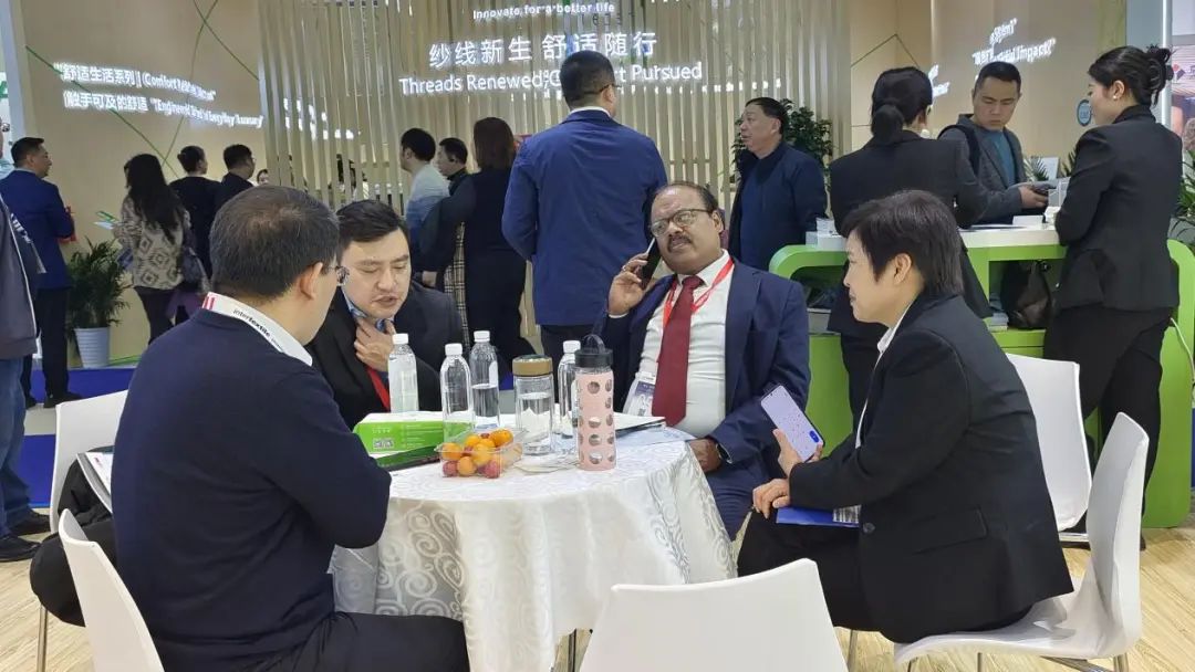 實力&ldquo;圈粉&rdquo;，盡展產(chǎn)業(yè)新風貌！山東聊城展團首次亮相2025yarnexpo春夏紗線展