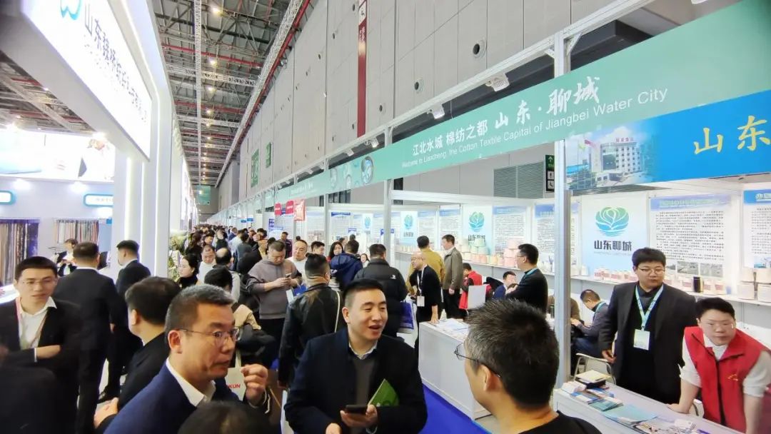 實力&ldquo;圈粉&rdquo;，盡展產(chǎn)業(yè)新風貌！山東聊城展團首次亮相2025yarnexpo春夏紗線展