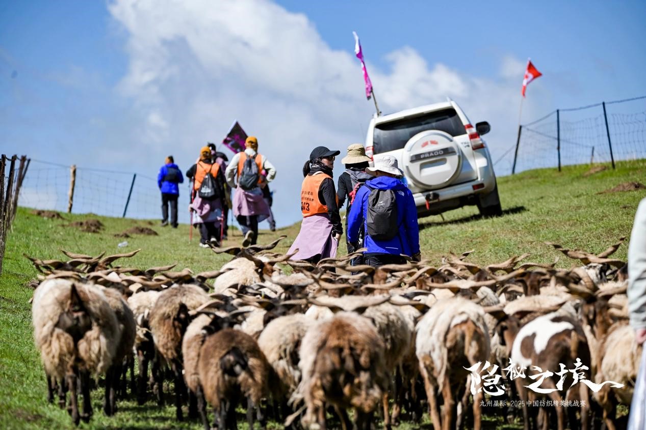 風雨同征途，九州星際&middot;2025中國紡織精英挑戰(zhàn)賽徒步?？撇菰? width=