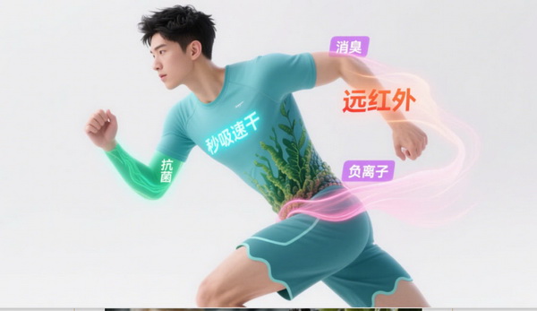  兩種纖維四大系列產(chǎn)品，海纖生物出圈intertextile秋冬展