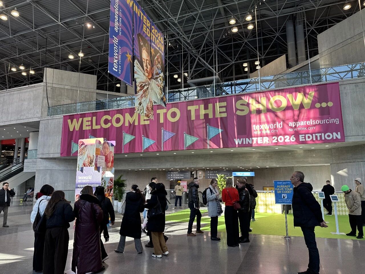 美國(guó)TEXWORLD服裝面料展紐約國(guó)際服裝采購展APP啟幕