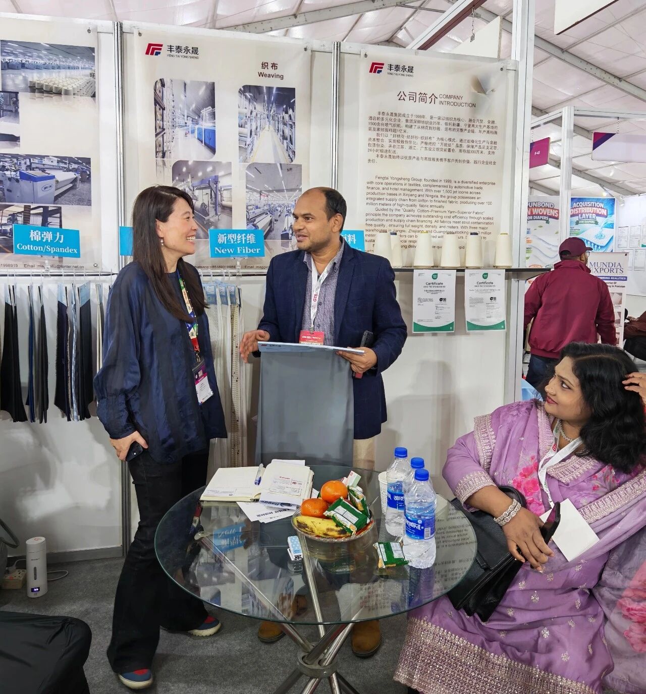 豐泰永晟集團(tuán)開年參加孟加拉展，出海攬單