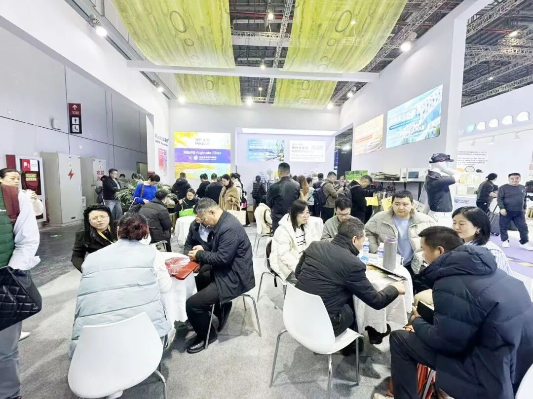 2026intertextile春夏面輔料展圓滿收官，Healcell海纖&reg;生物彰顯海洋纖維硬核實(shí)力